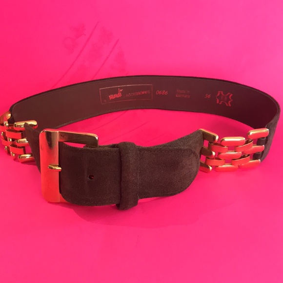 Vintage Mondi Suede Belt main image 5